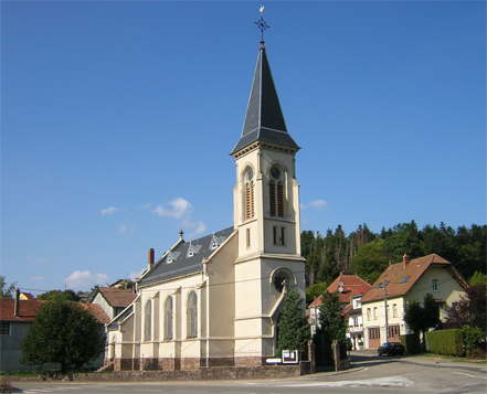 The Protestant church in Abreschviller © Pierre Grosjean